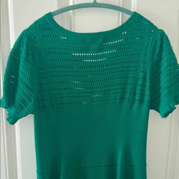 *Anthropologie Maeve Teal Knit dress - Picture 9 of 10
